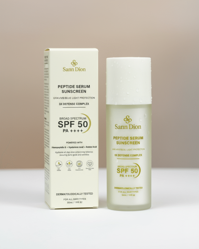 All-In-One Peptide Serum Sunscreen - Image 1
